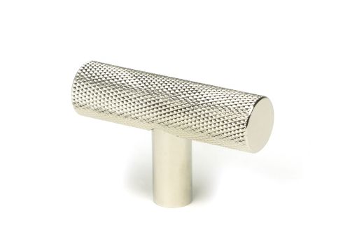 Click Here To Enlarge This Photo Of 50570 From the Anvil Polished Nickel Brompton T-Bar Cabinet Knob
