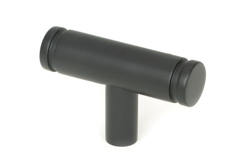 Click Here To Enlarge This Photo Of 50579 From the Anvil Matt Black Kelso T-Bar Cabinet Knob