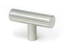 50584 From the Anvil Satin Chrome Judd T-Bar Cabinet Knob