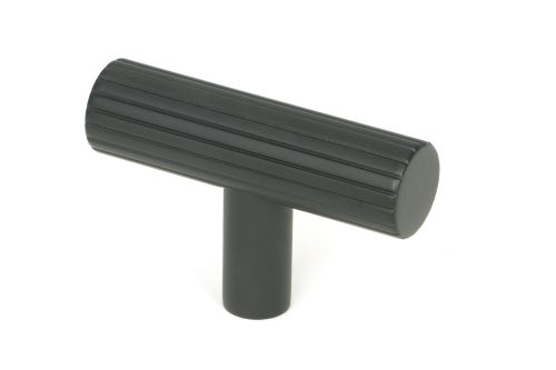 Click Here To Enlarge This Photo Of 50585 From the Anvil Matt Black Judd T-Bar Cabinet Knob