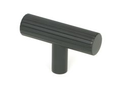 50585 From the Anvil Matt Black Judd T-Bar Cabinet Knob