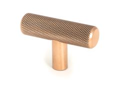 50587 From the Anvil Polished Bronze Brompton T-Bar Cabinet Knob