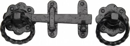 Click Here To Enlarge This Photo Of TC543 M.Marcus The Tudor Collection Gate Latch Black Iron
