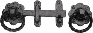 TC543 M.Marcus The Tudor Collection Gate Latch Black Iron