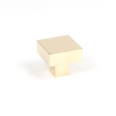50668 From the Anvil Polished Brass Albers Cabinet Knob - 30mm