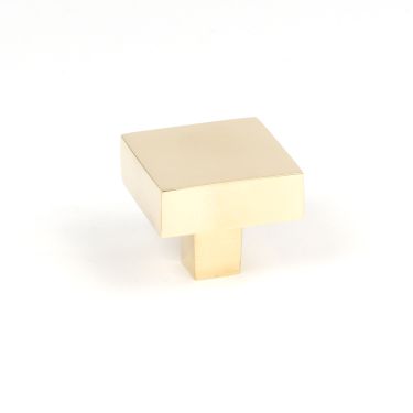 Click Here To Enlarge This Photo Of 50669 From the Anvil Polished Brass Albers Cabinet Knob - 35mm