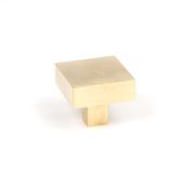 50682 From the Anvil Aged Brass Albers Cabinet Knob - 35mm