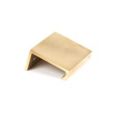 50687 From the Anvil Aged Brass 50mm Plain Edge Pull