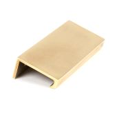 50688 From the Anvil Aged Brass 100mm Plain Edge Pull