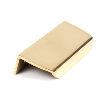 Click Here To Enlarge This Photo Of 50691 From the Anvil Aged Brass 100mm Moore Edge Pull