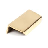 50691 From the Anvil Aged Brass 100mm Moore Edge Pull