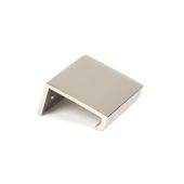 50700 From the Anvil Polished Nickel 50mm Plain Edge Pull