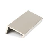 50701 From the Anvil Polished Nickel 100mm Plain Edge Pull