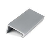 50727 From the Anvil Satin Chrome 100mm Plain Edge Pull