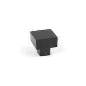 50732 From the Anvil Matt Black Albers Cabinet Knob - 25mm