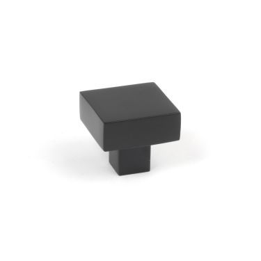 Click Here To Enlarge This Photo Of 50733 From the Anvil Matt Black Albers Cabinet Knob - 30mm