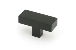 50735 From the Anvil Matt Black Albers T-Bar Cabinet Knob