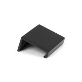 50739 From the Anvil Matt Black 50mm Plain Edge Pull