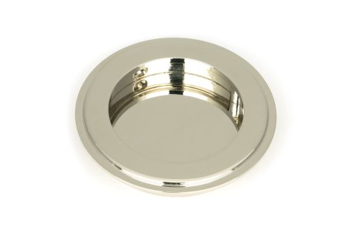 Click Here To Enlarge This Photo Of 50161 From the Anvil Polished Nickel 75mm Art Deco Round Pull