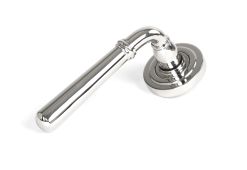 46515 From the Anvil Polished Marine SS (316) Newbury Lever on Rose Set (Art Deco)