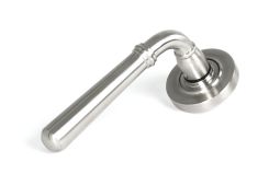 46536 From the Anvil Satin Marine SS (316) Newbury Lever on Rose Set (Plain) - Unsprung