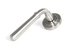 46538 From the Anvil Satin Marine SS (316) Newbury Lever on Rose Set (Beehive) - Unsprung