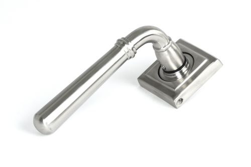 Click Here To Enlarge This Photo Of 46539 From the Anvil Satin Marine SS (316) Newbury Lever on Rose Set (Square) - Unsprung