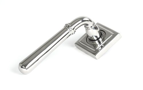 Click Here To Enlarge This Photo Of 46543 From the Anvil Polished Marine SS (316) Newbury Lever on Rose Set (Square) - Unsprung