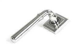 46543 From the Anvil Polished Marine SS (316) Newbury Lever on Rose Set (Square) - Unsprung