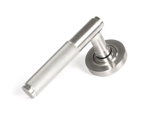 Click Here To Enlarge This Photo Of 49840 From the Anvil Satin Marine SS (316) Brompton Lever on Rose Set (Plain)