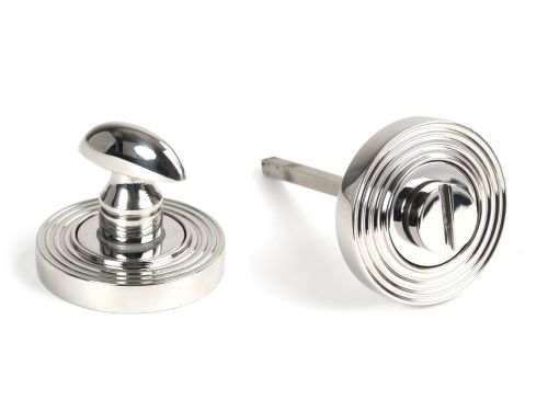 Click Here To Enlarge This Photo Of 49862 From the Anvil Polished Marine SS (316) Round Thumbturn Set (Beehive)