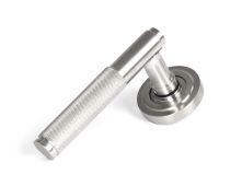 50066 From the Anvil Satin Marine SS (316) Brompton Lever on Rose Set (Art Deco) - Unsprung
