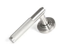 50067 From the Anvil Satin Marine SS (316) Brompton Lever on Rose Set (Beehive) - Unsprung