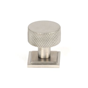 Click Here To Enlarge This Photo Of 46853 From the Anvil Satin SS (304) Brompton Cabinet Knob - 25mm (Square)