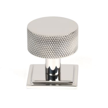 Click Here To Enlarge This Photo Of 46889 From the Anvil Polished SS (304) Brompton Cabinet Knob - 32mm (Square)