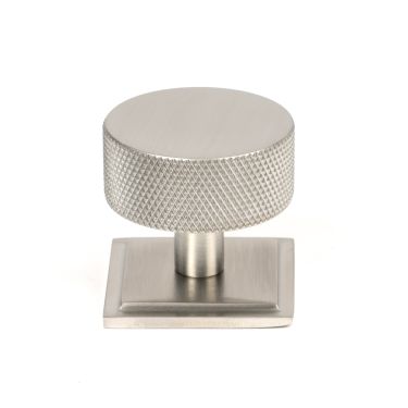 Click Here To Enlarge This Photo Of 47099 From the Anvil Satin SS (304) Brompton Cabinet Knob - 38mm (Square)