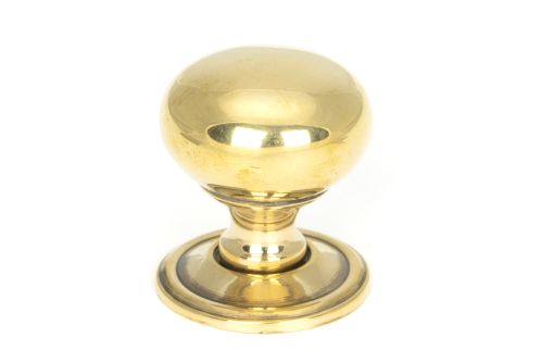 Click Here To Enlarge This Photo Of 46723 From the Anvil Aged Brass Mushroom Cabinet Knob 32mm