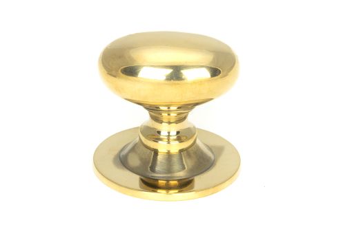 Click Here To Enlarge This Photo Of 46725 From the Anvil Aged Brass Oval Cabinet Knob 33mm