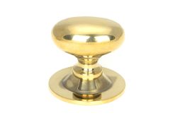 46725 From the Anvil Aged Brass Oval Cabinet Knob 33mm