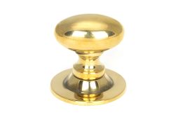 46726 From the Anvil Aged Brass Oval Cabinet Knob 40mm