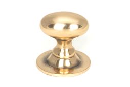 46727 From the Anvil Polished Bronze Oval Cabinet Knob 33mm