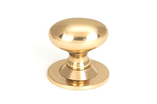 Click Here To Enlarge This Photo Of 46728 From the Anvil Polished Bronze Oval Cabinet Knob 40mm