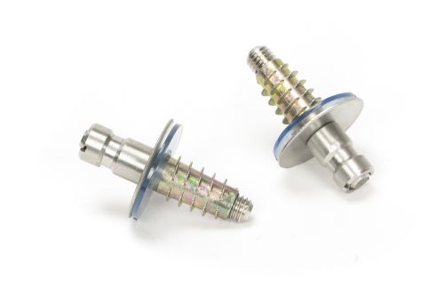 Click Here To Enlarge This Photo Of 50816 From the Anvil Satin SS (304) 50mm Secret Fixings for T Bar (2) - Offset