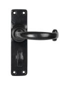 46572 From the Anvil Smooth Black Lever Bathroom Set