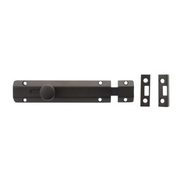Click Here To Enlarge This Photo Of Atlantic - ASB6UDB Solid Brass Surface Door Bolt 6" - Urban Dark Bronze