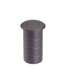 ZAS14-PVDBLK - Zoo Hardware Dust Socket for Flush Bolts (Concrete) 20mm dia. x 25mm PVD Black