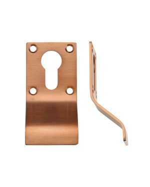 Click Here To Enlarge This Photo Of ZAS16-TRG - Zoo Hardware Cylinder Pull (Euro Profile) Tuscan Rose Gold
