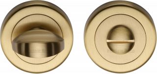 V0678-SB Heritage Brass Thumbturn & Emergency Release Satin Brass Finish