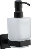 CHE-SOAP-BLK M.Marcus 'Chelsea' Soap Dispenser with High Quality Grade 304 SS Pump Matt Black Finish