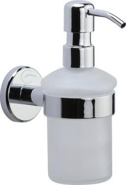 Click Here To Enlarge This Photo Of OXF-SOAP-PC M.Marcus 'Oxford' Soap Dispenser with High Quality Grade 304 SS Pump Polished Chrome Finish